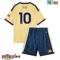 Camiseta Arsenal Eberechi Eze #10 Tercera Equipación para niños 2026-27 manga corta (+ pantalones cortos)